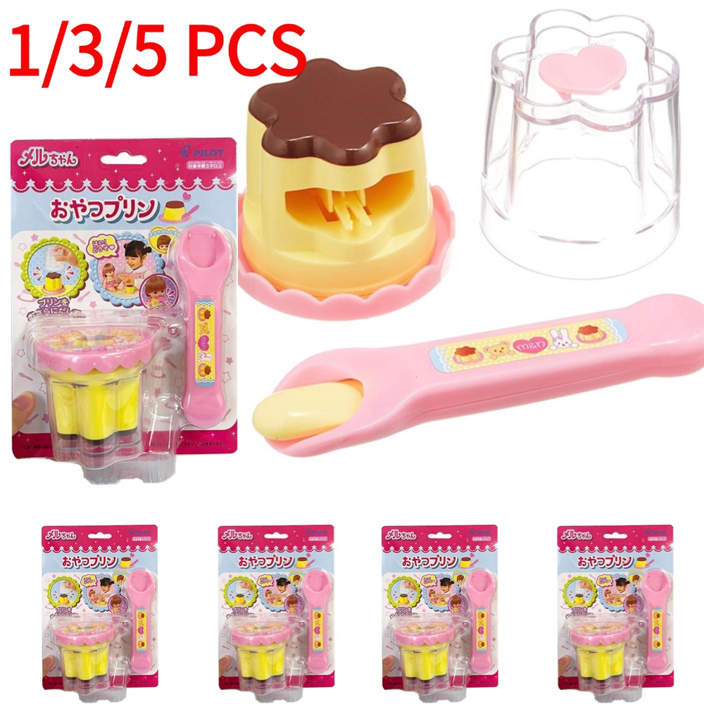 Japanese Food Lifestyle - 1/3/5 pçs conjunto de pudim brinquedo