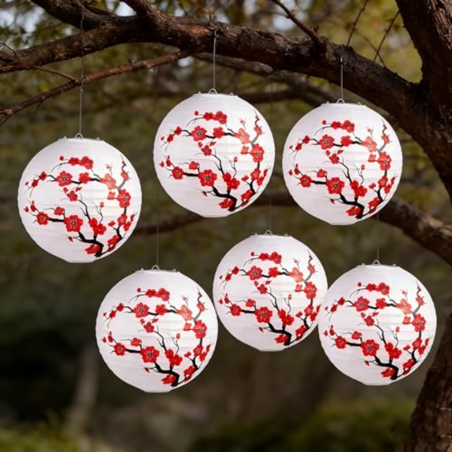 Pacote com 6 Lanternas de Pape - Japanese Lantern Paper avaliação e preço