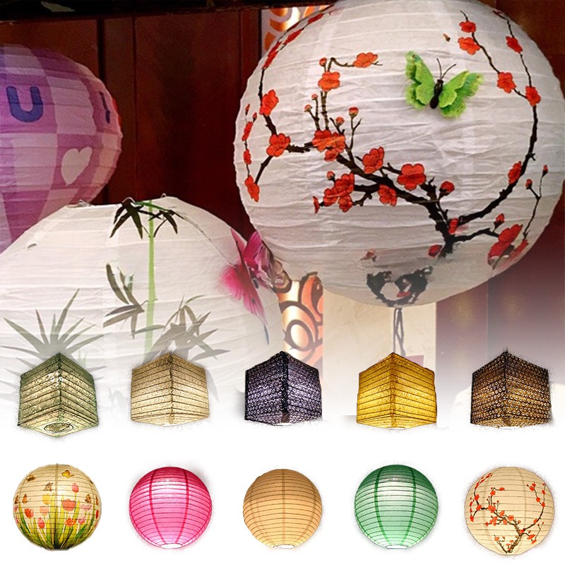 Lanterna de Papel Redonda Impr - Japanese Lantern Paper avaliação e preço
