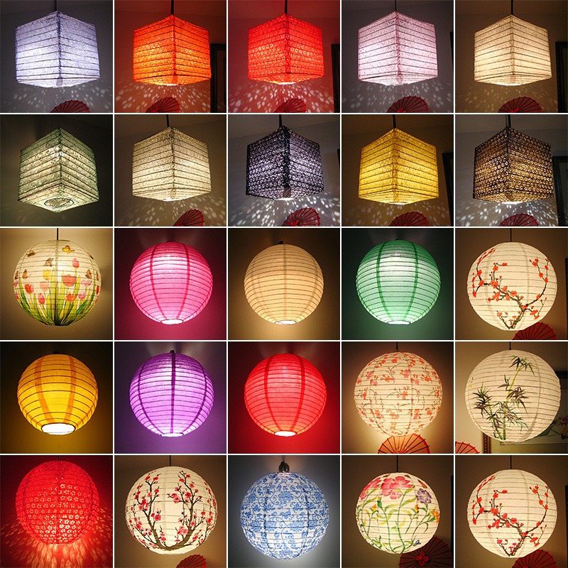 Lanterna de Papel Redonda Impr - Japanese Lantern Paper avaliação e preço