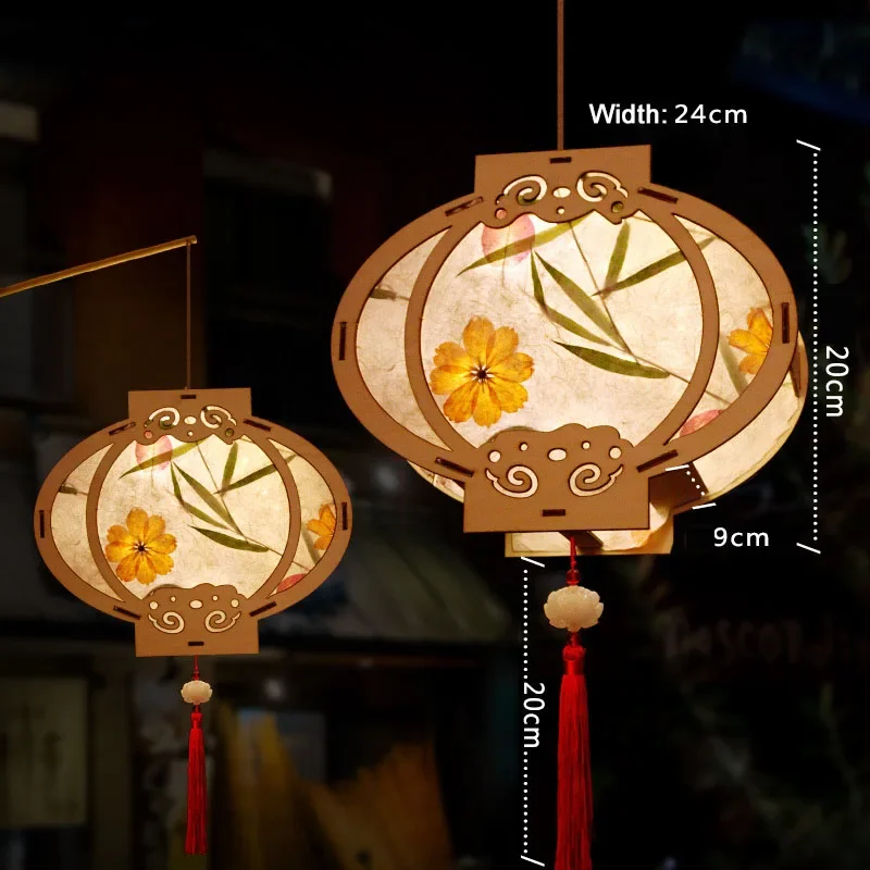 Estilo retro chinês diy paláci - Japanese Lantern Paper avaliação e preço
