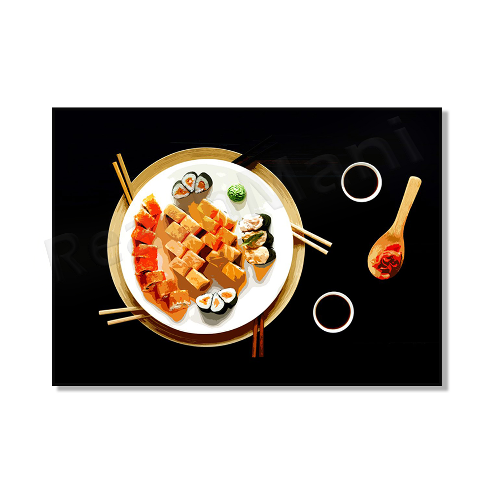Pintura de decoração de parede - Japanese Food Lifestyle avaliação e preço