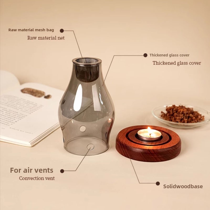 Suporte de vela de vidro estil - Japanese Candle Wax avaliação e preço