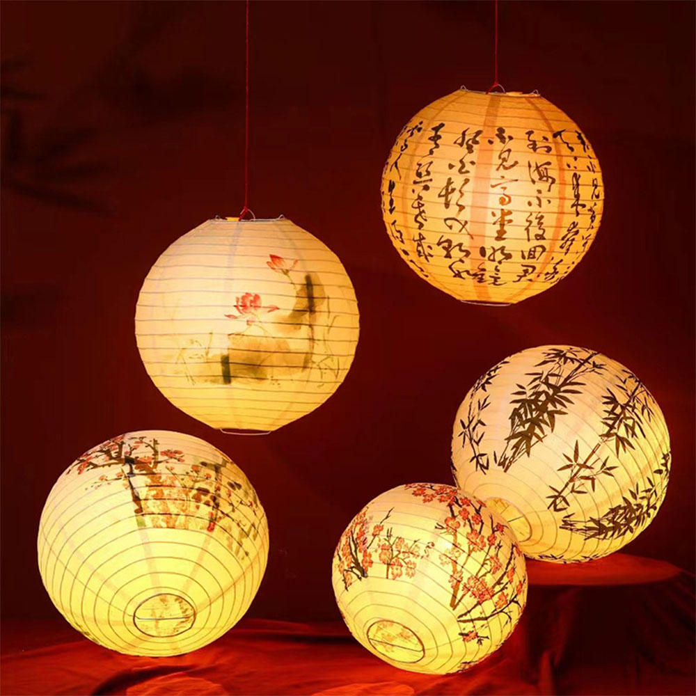 Lanternas de papel orientais d - Japanese Lantern Paper avaliação e preço